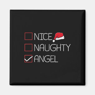 Íman Belo Anjo Natal Pajama Engraçado Humor X-
