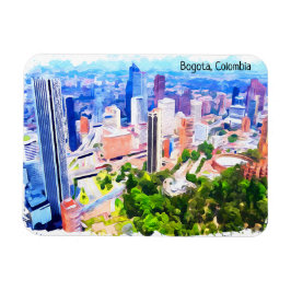 Íman Belo Bogota Colômbia Cidade Panorama