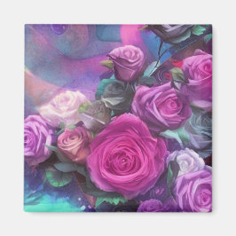 Íman Belo buquê de rosas