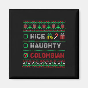 Íman Belo Checklist de Natal colombiano colombiano