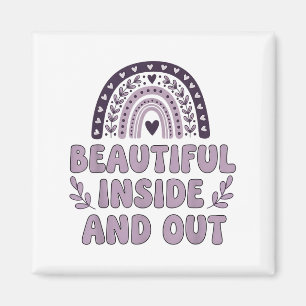 Íman Belo Dentro e Fora Gelado Lavanda Arco-Íris