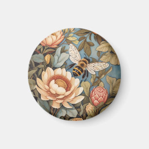 Íman Belo Jardim Com Flores De Protea