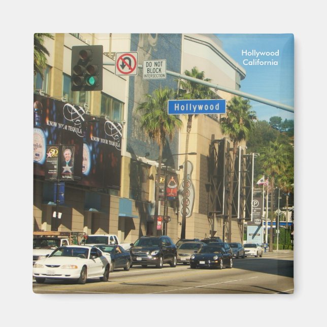 Íman Belo Magnet de Hollywood! (Frente)