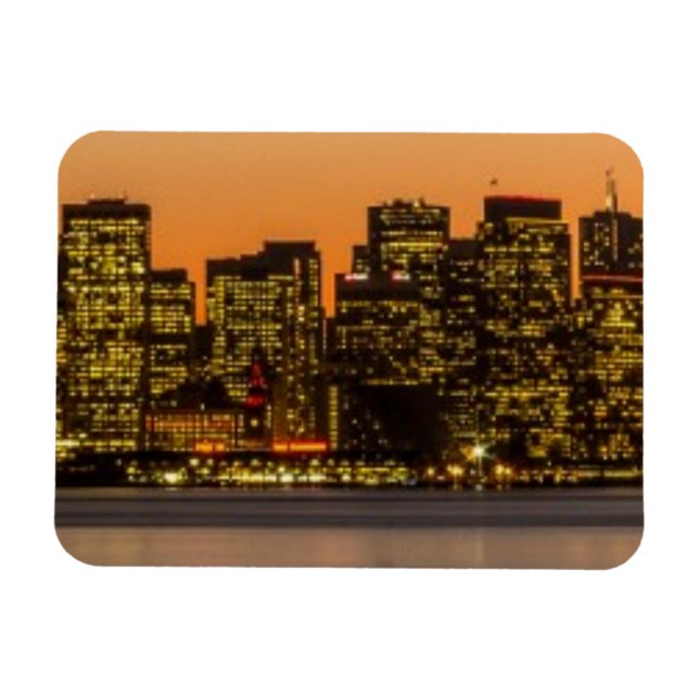 Íman Belo pôr do sol em São Francisco (Horizontal)