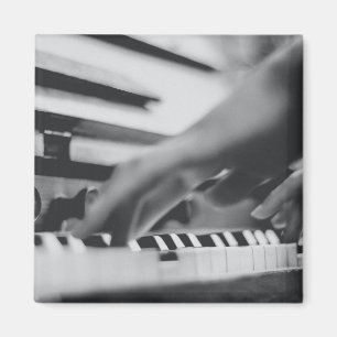 Íman Belo Trabalho de arte de Piano
