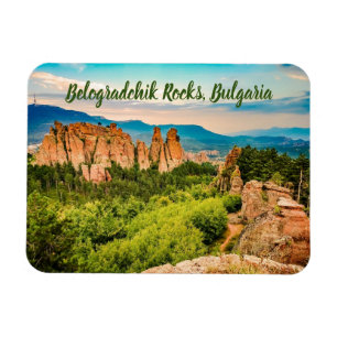 Íman Belogradchik Rocks Bulgária estilizou