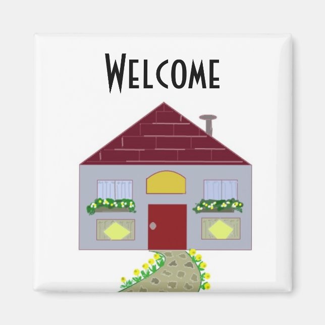 Íman Bem-vindo (Frente)