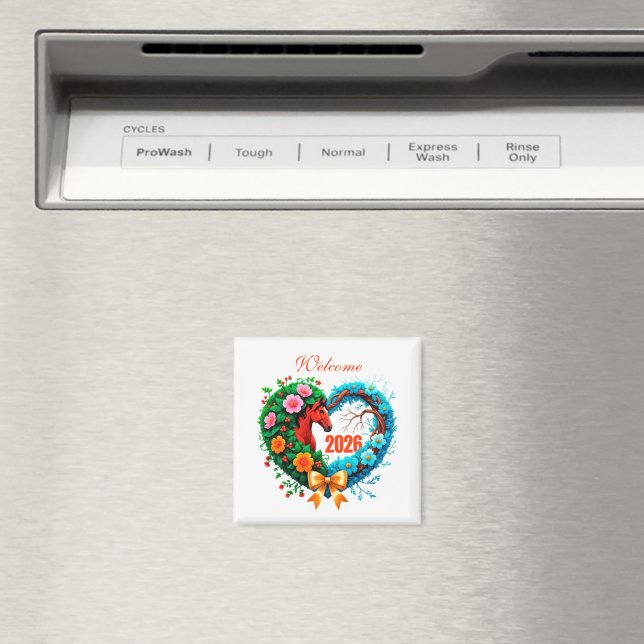 Íman Bem-vindo 2026 (In Situ (Dishwasher))
