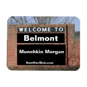 Íman BEM-VINDO A Belmont Munchkin Morgan Flexível