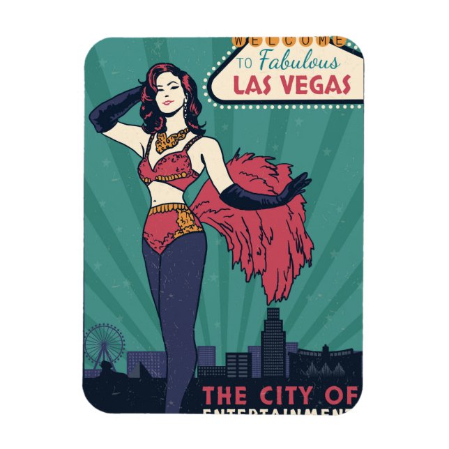 Íman Bem-vindo a Las Vegas (Vertical)