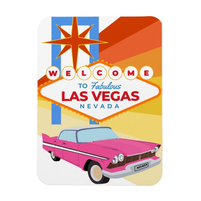 Íman Bem-vindo a Las Vegas (Vertical)