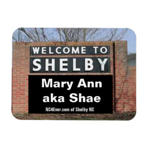 Íman BEM-VINDO A SHELBY Mary Ann aka Shae Flexible