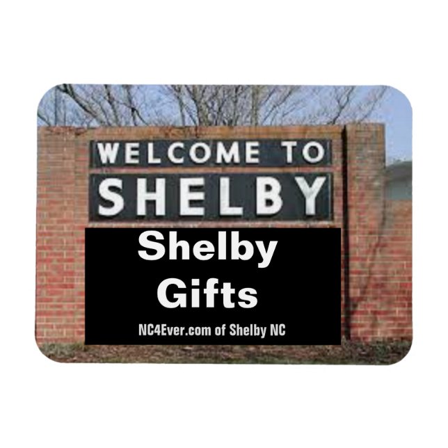 Íman BEM-VINDO A SHELBY Shelby Oferece ímã flexível (Horizontal)