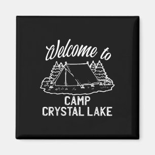 Íman Bem-vindo ao Acampamento Crystal Lake