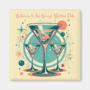 Íman Bem-Vindo Ao Atômico Clube Martini Triple Play