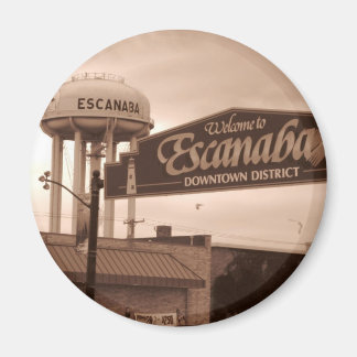 Íman Bem-vindo ao Escanaba Magnet