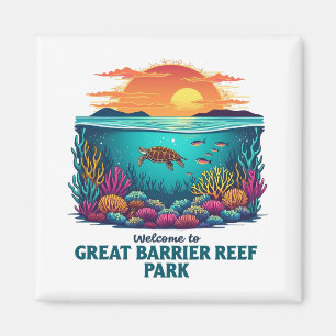 Íman Bem-vindo ao Excelente Barreira de Recife Nacional