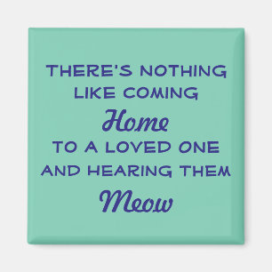 Íman Bem-vindo ao Home Meow