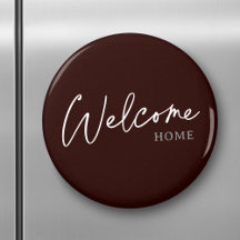 Bem-vindo ao lar Moderno Elegante Simples