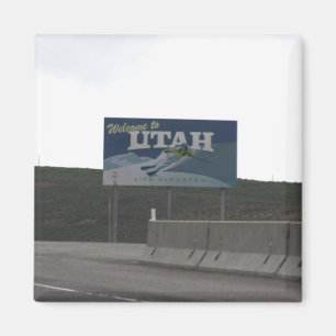 Íman Bem-vindo ao Utah Magnet