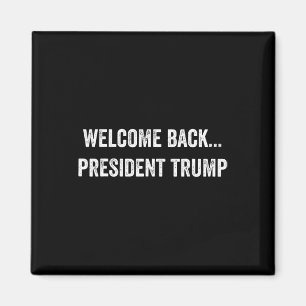 Íman Bem-vindo Byck... Presidente Trump Eleição EUA 202