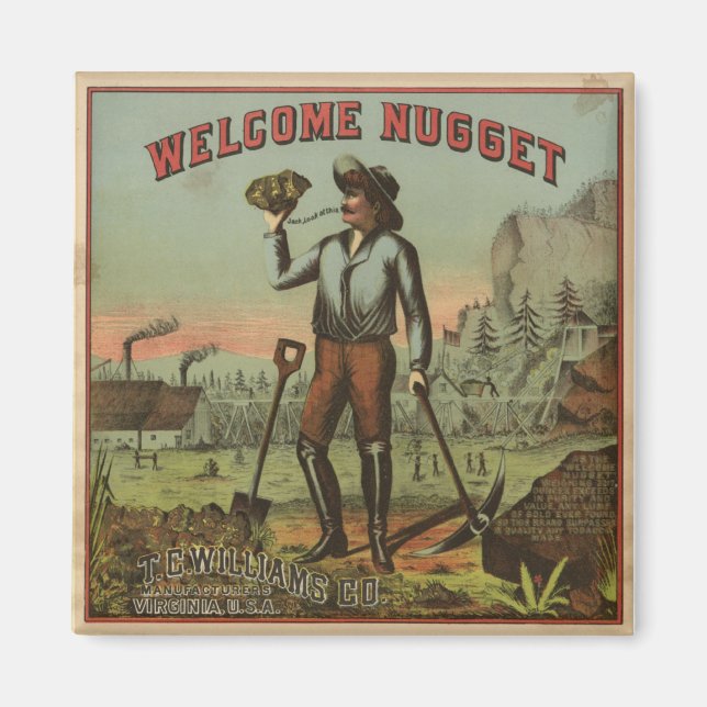 Íman Bem-vindo, Nugget-1904 (Frente)