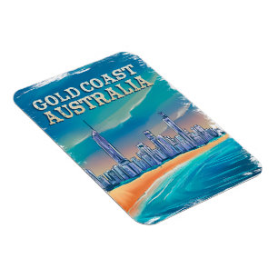 Íman Bem-vindo Verão - Looks de Praia - Gold coast Aust