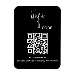Íman Bem-vindo, Verificação de Código QR para Conectar