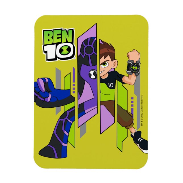 Íman Ben 10 Atualizar Transformação de DNA (Vertical)