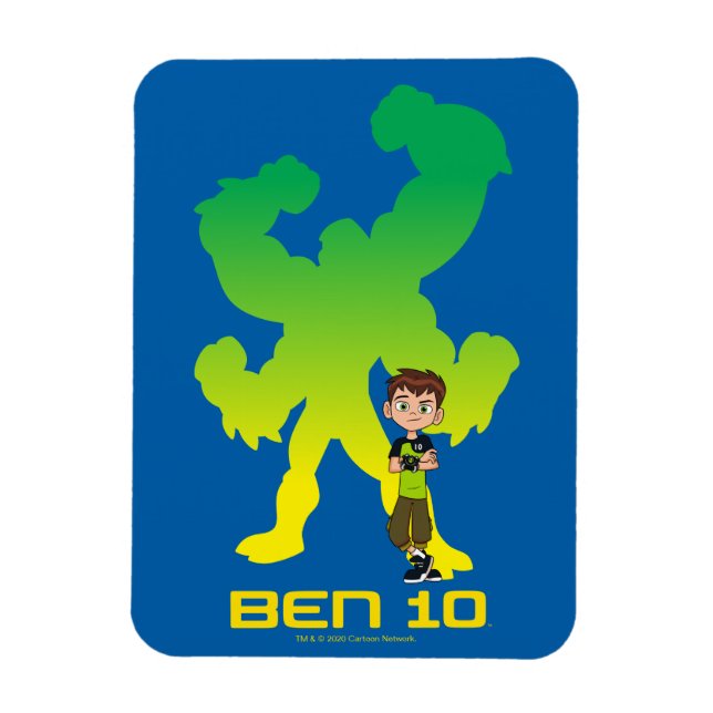 Íman Ben 10 e Quatro Braços Sombra (Vertical)