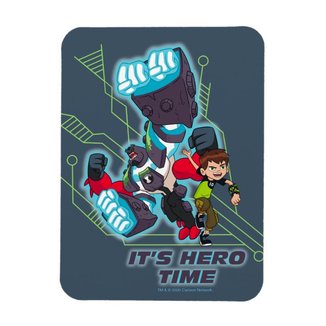 Íman Ben e Omni-Quatro Armas Avançadas - É Hora Herói (Vertical)