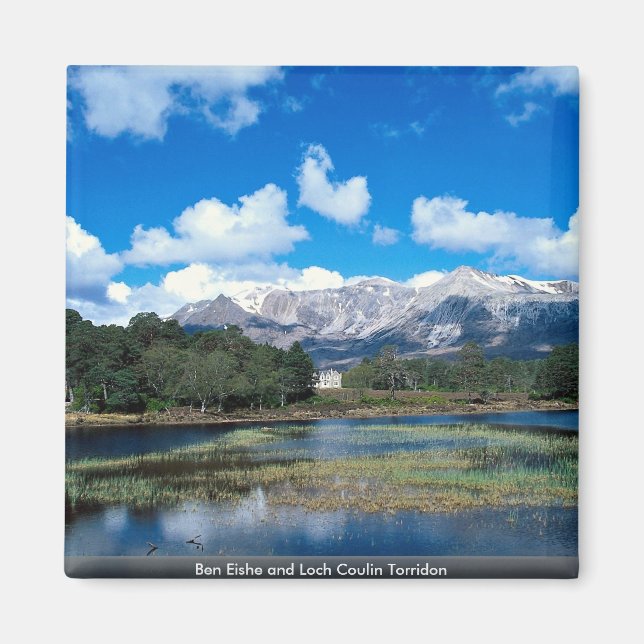 Íman Ben Eishe e Loch Coulin Torridon (Frente)