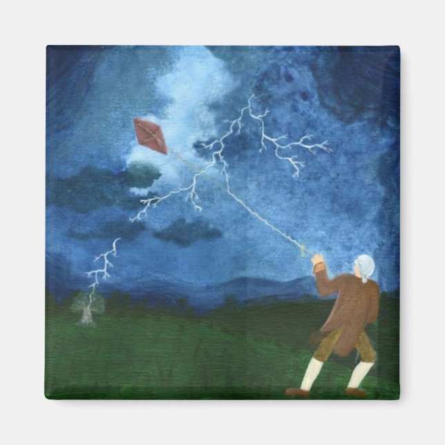 Íman Ben Franklin (Frente)