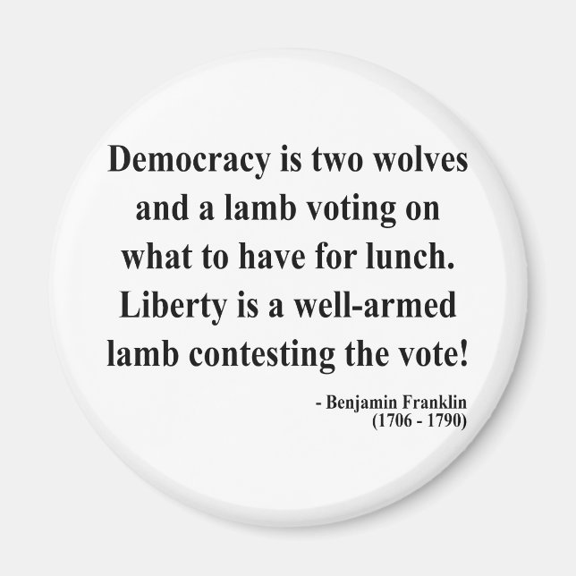 Íman Ben Franklin Cote 2a (Frente)