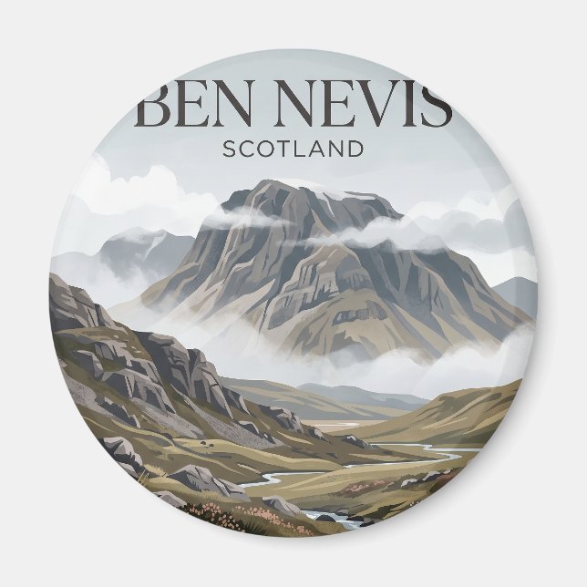 Íman Ben Nevis Escócia (Frente)