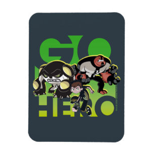 Íman Ben Tennyson, Cannonbolt e Quatro Braços - Ir Her