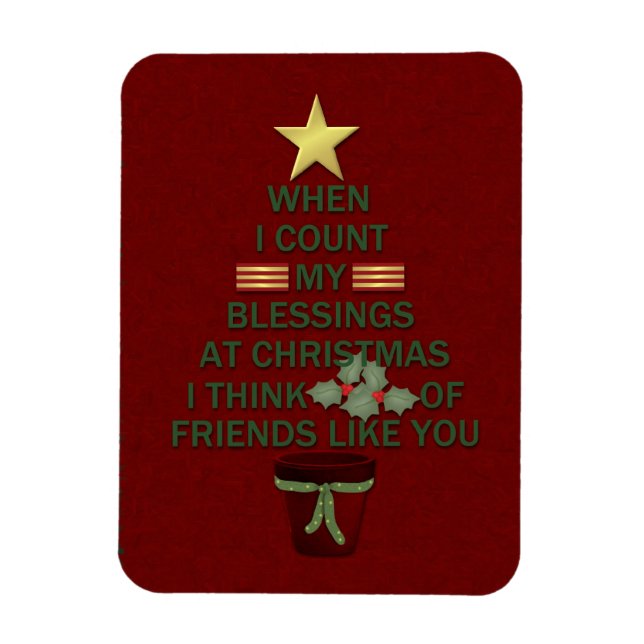 Íman Bênçãos de Natal (Vertical)