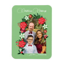 Bênçãos de Natal Floral