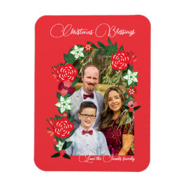 Íman Bênçãos de Natal Floral