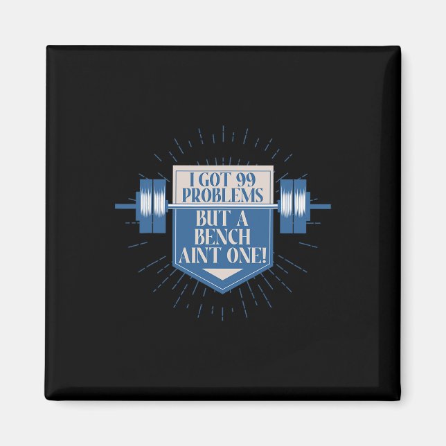 Íman Bench Bodybuilding Para Motivação Móvel (Frente)