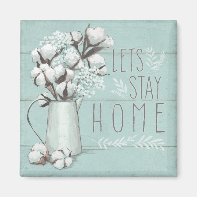 Íman Bendito Mint IV | Vamos Ficar Em Casa (Frente)