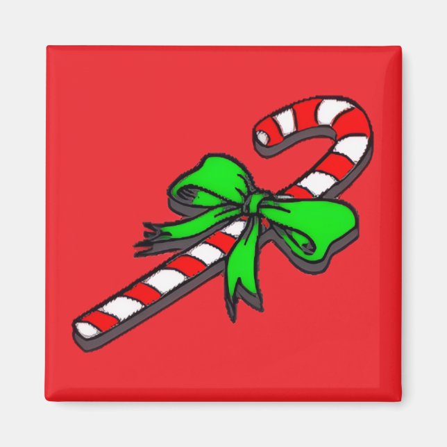 Íman Bengala de Natal  (Frente)