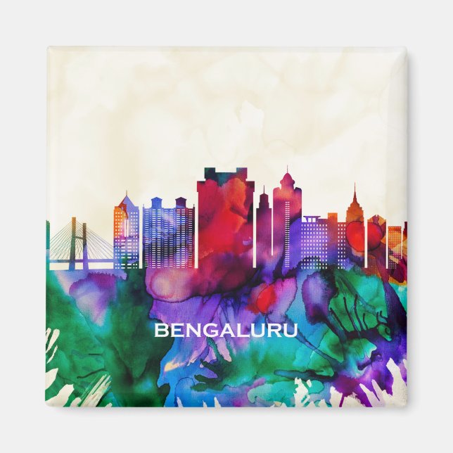 Íman Bengaluru Skyline (Frente)