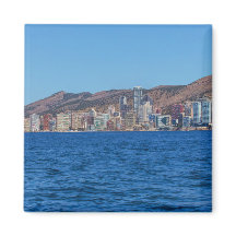 Benidorm, mar de Espanha e cidade