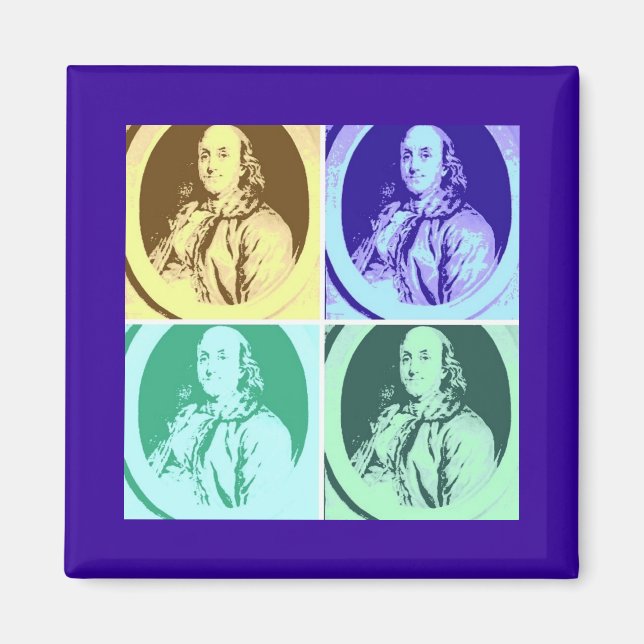 Íman Benjamin Franklin (Frente)