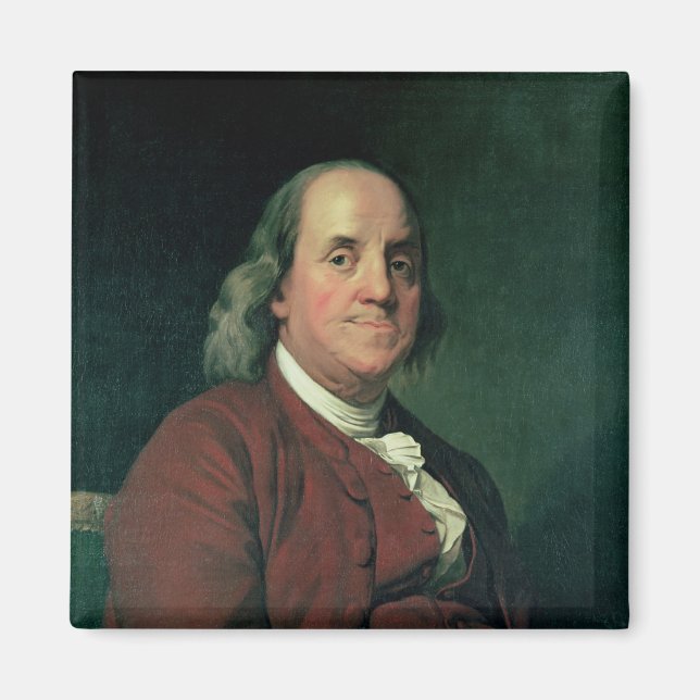 Íman Benjamin Franklin, 1782 (Frente)