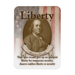 Íman Benjamin Franklin - liberdade