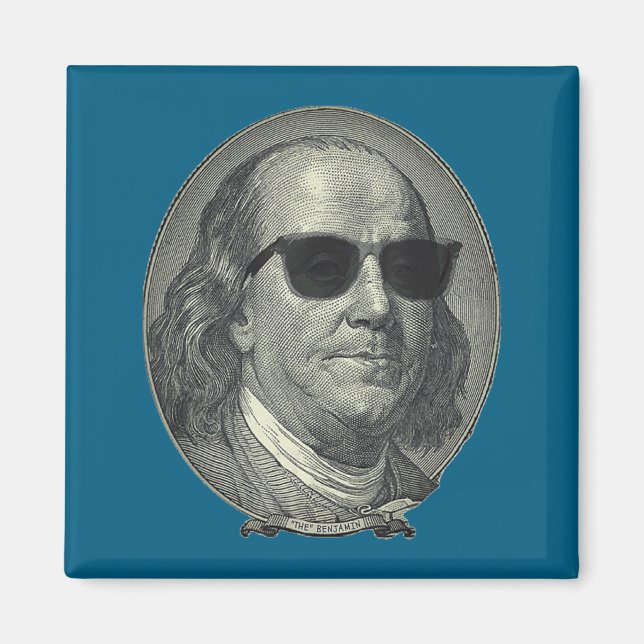 Íman Benjamin Franklin The Benjamin Its All About  (Frente)