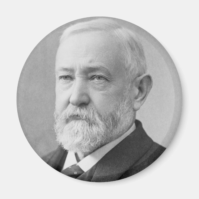 Íman Benjamin Harrison (Frente)