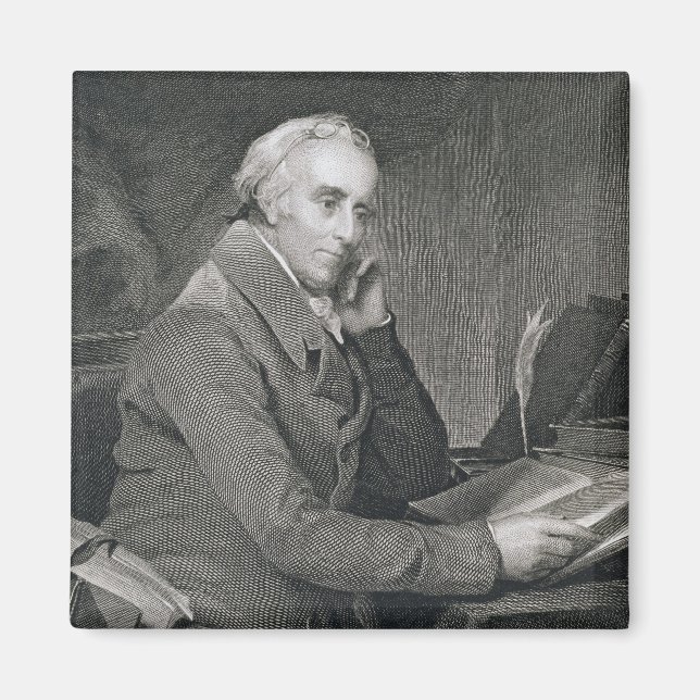 Íman Benjamin Rush, gravado por Richard W. Dodson (1812 (Frente)